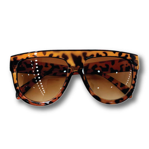 GAFA ESTILO AVIADOR FLAT TOP LEOPARD