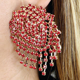 Red Rhinestones-Rhinestones rojas