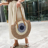 Round Straw Ultimate Bag