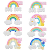 1PC Hair Fashion Rainbow Hairpins for Girls