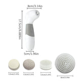 4 In 1 Electrical Skin Deep Cleansing with Four different Functions