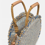 Fashion Chic Straw Tassel Handbag